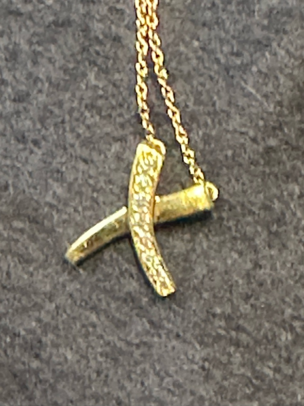 Tiffany & Co Graffiti necklace 18k with diamonds